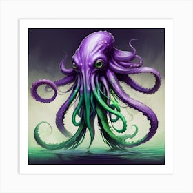 Octopus 7 Art Print