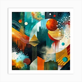 Abstract Painting 154 Art Print