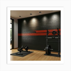 Default Create Unique Design Of Gym Wall 0 1 Art Print