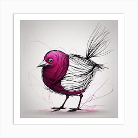 Bird Illustration Art Print