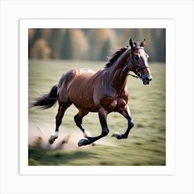 Galloping Horse 4 Art Print