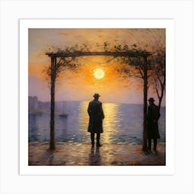 'The Sunset' Art Print