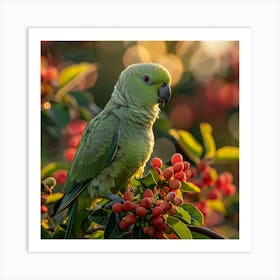 Parrot 25 Art Print