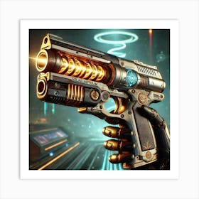 Energy Pistol Converted Art Print