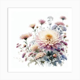 Flowers of Cynia Art Print