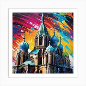 St Petersburg Cathedral Art Print