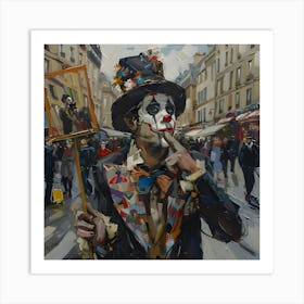 Masquerade of Modernity Art Print