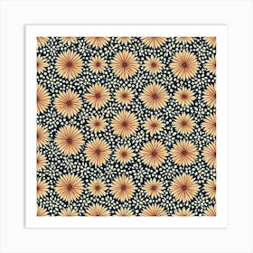 Daisy Pattern 1 Art Print