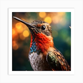 Hummingbird 3 Art Print