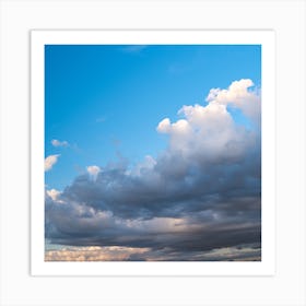 Cloudy Sky 1 Art Print