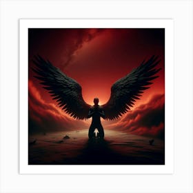 Praying Angel Art Print