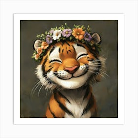 Cute Tiger Affiche