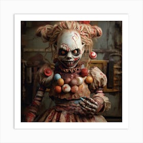 Pennywise Doll 1 Art Print