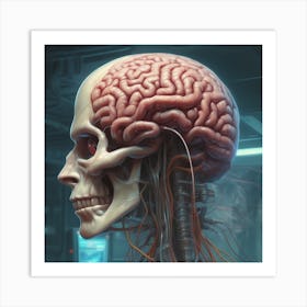 Brain Of A Robot 31 Art Print