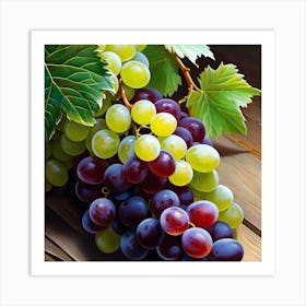 Grapes 1 Art Print