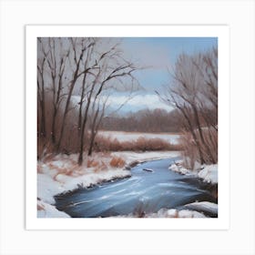 Winter'S Day Art Print