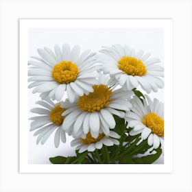 Daisies myluckycharm3 Art Print