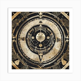 Compass Art Print