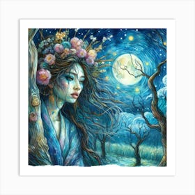 Moonlight Art Print