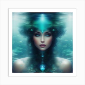 Mermaid 4 Art Print