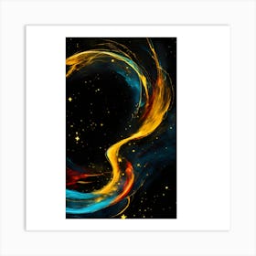 Abstract Painting 1 Art Print