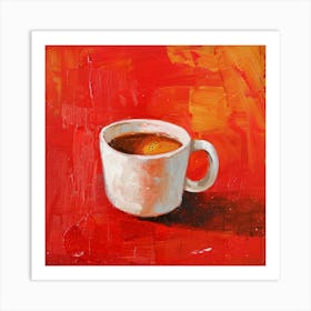 Cup Of Coffee 10 Art Print