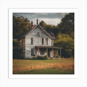 Old House In The Woods Art Print