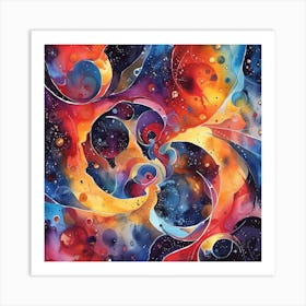 Abstract Painting 272 Art Print