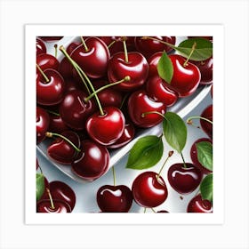 Cherry Art Print