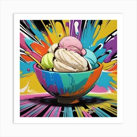 I Scream Art Print