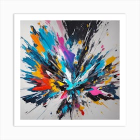 Abstract Painting 1 Art Print