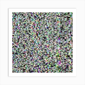 Static Art Print