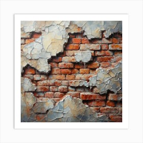 Brick Wall Art Print