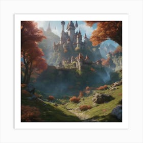 Faerie Castle Art Print