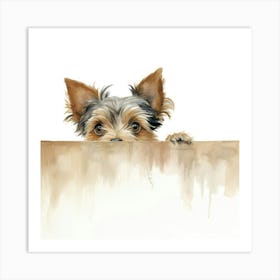 Yorkshire Terrier Dog 3 Art Print