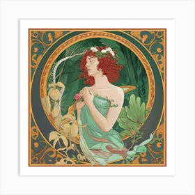 Flora And Fauna 2 Art Print