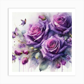 Purple Roses 5 Poster