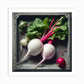 Radishes 38 Art Print