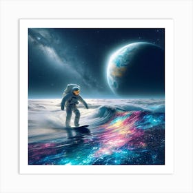 Astrosurfing 1.0 © Art Print