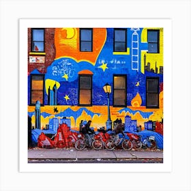 Brooklyn Street Art Art Print