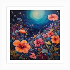 Hibiscus 7 Art Print