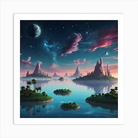 Dreamy Surreal Landscape Art Print