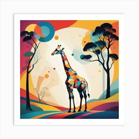 Giraffe 1 Art Print