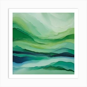 Abstract Painting 131 Art Print