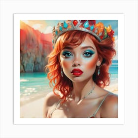 Mermaid 7 Art Print