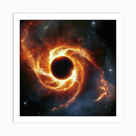 Black Hole 2 Art Print