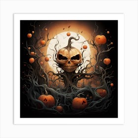 Halloween Collection By Csaba Fikker 60 Art Print