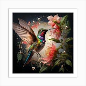 Hummingbird 2 Art Print