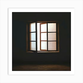 Empty Room With A Window Art Print