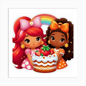 Strawberry Shortcake 1 Art Print